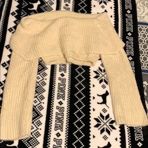 Crop top sweater